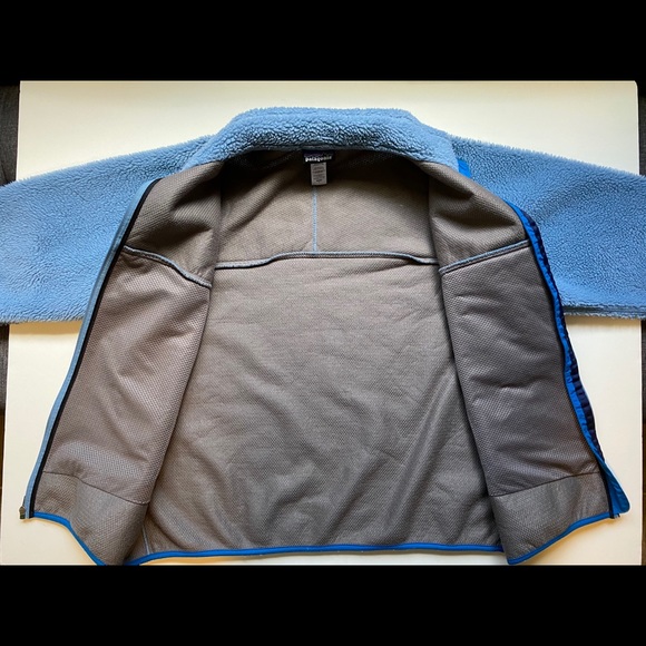 Patagonia Retro-X Deep Pile Classic Blue Jacket - Picture 5 of 8